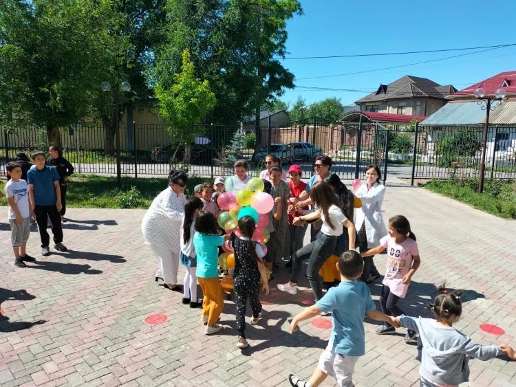 №4 орта мектебінде жазғы лагерьдің ашылу салтанаты өткізілді
