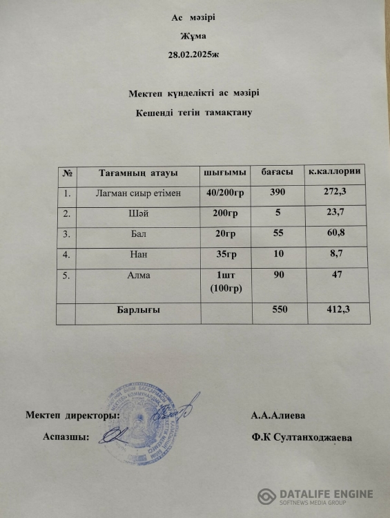 Тамақтану
